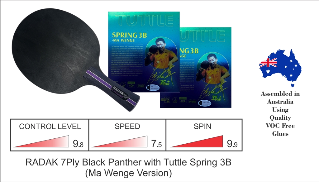 RADAK Black Panther and Spring 3B (Ma Wenge Version)